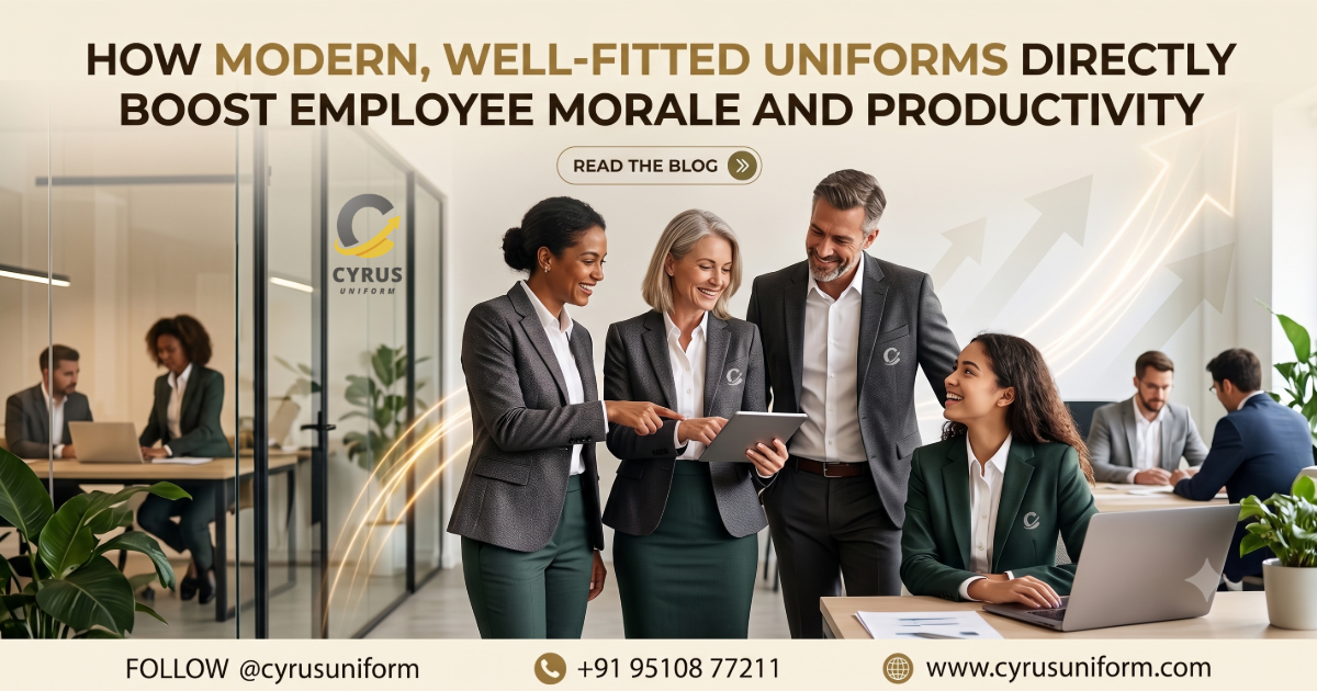 How Modern, Well-Fitted Uniforms Directly Boost Employee Morale and Productivity